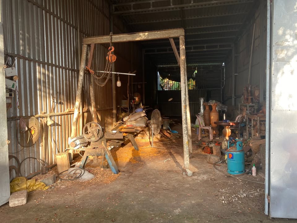Xưởng tiện gỗ cho thuê tại Trần Vĩnh Kiết, An Bình - Thoáng mát, đầy đủ trang thiết bị