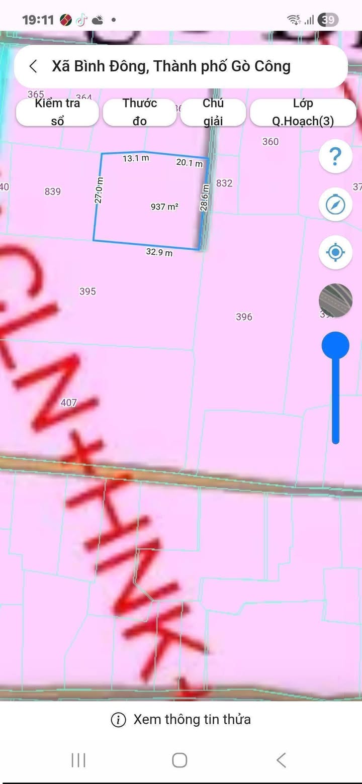 Đất nền Ấp Năm Châu, Gò Công 949m² giá 850 triệu - Đầu tư sinh lời tuyệt vời!