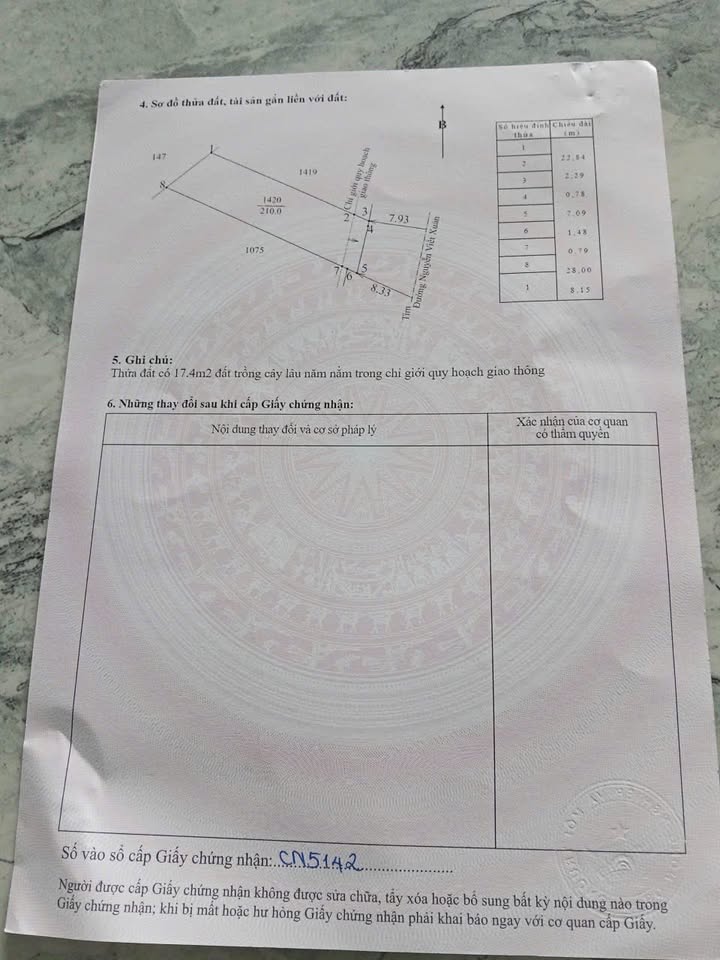 Đất nền mặt tiền đường Nguyễn Viết Xuân, Thủy Phương 210m² giá 2.3 tỷ - Đầu tư sinh lời ngay!