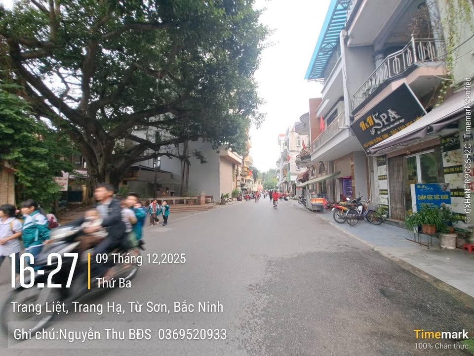 Nhà phố Trang Hạ, Từ Sơn 75m² giá 6 tỷ - Kinh doanh spa siêu lợi nhuận!