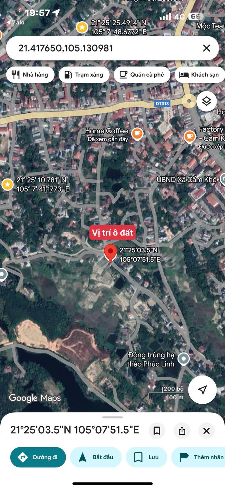 Đất nền khu nhà ừa, Phú Khê, Cẩm Khê - 150m² - Sổ hồng chính chủ