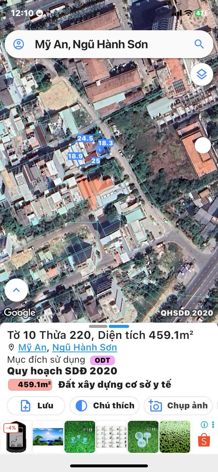 Đất biển ViP đường Mỹ Đa Đông 10, Đà Nẵng 450m² - Đầu tư sinh lời ngay!