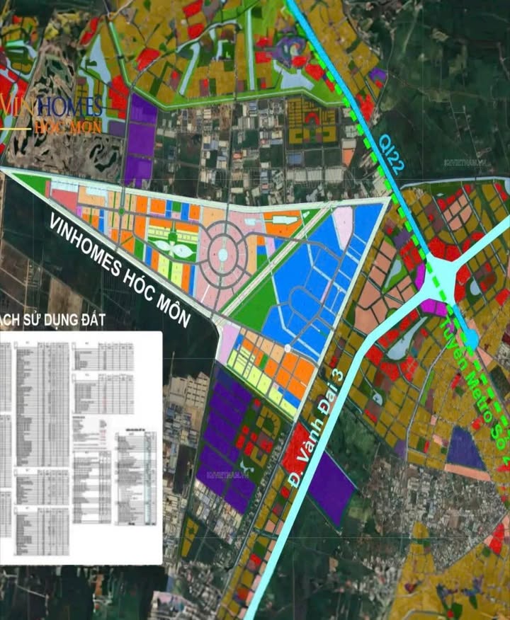 Đất mặt tiền Đặng Công Bỉnh, Hóc Môn 960m² giá 13 tỷ - Đối diện khu Vin 880ha!