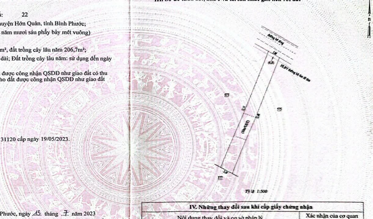 Đất liền kề khu phố 6 Tân Khai 125m² giá 300 triệu - Cơ hội đầu tư sinh lời!