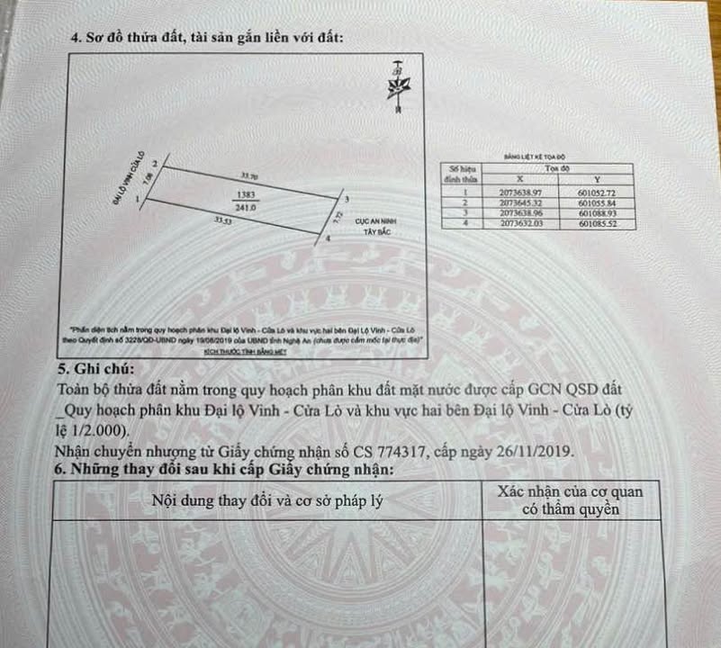 Đất nền Nghi Phong 241m² giá 7.23 tỷ - Cơ hội đầu tư vàng!