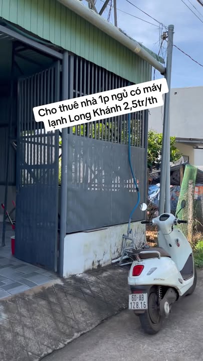 Nhà cho thuê 1 phòng ngủ tại Bàu Trâm 2,5 triệu - An ninh, yên tĩnh, phù hợp gia đình nhỏ!