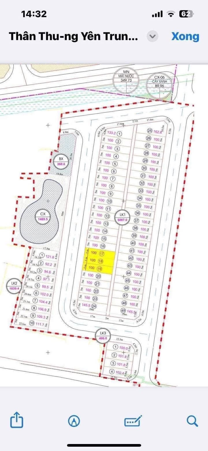 Đất nền Giãn dân Thân Thượng, Yên Trung, 100m² giá 2,4 tỷ - View hồ siêu đẹp!