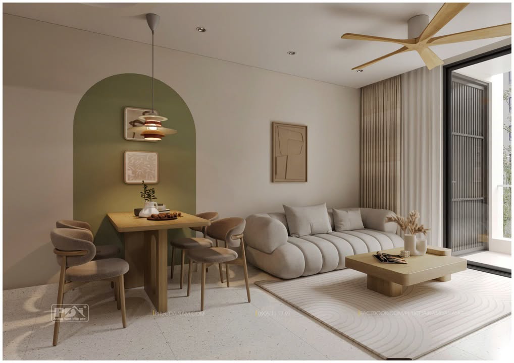 Cho thuê căn hộ Panoma 1 – Sun Cosmo Đà Nẵng 45m² giá 18 triệu - View sông Hàn thoáng đãng!