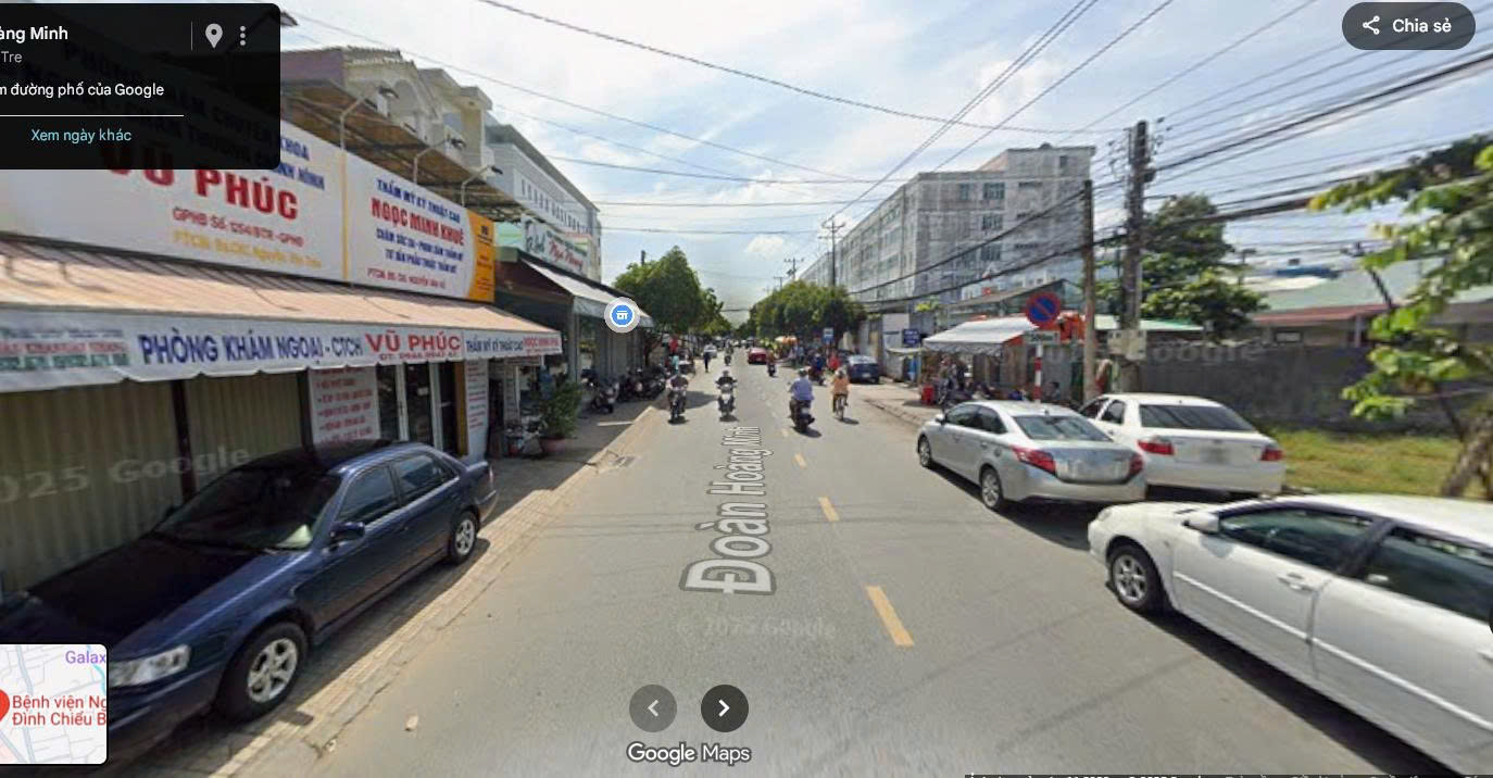 Nhà mặt tiền cho thuê đường Đoàn Hoàng Minh - Bến Tre 100m² - Phù hợp mở phòng khám, cửa hàng