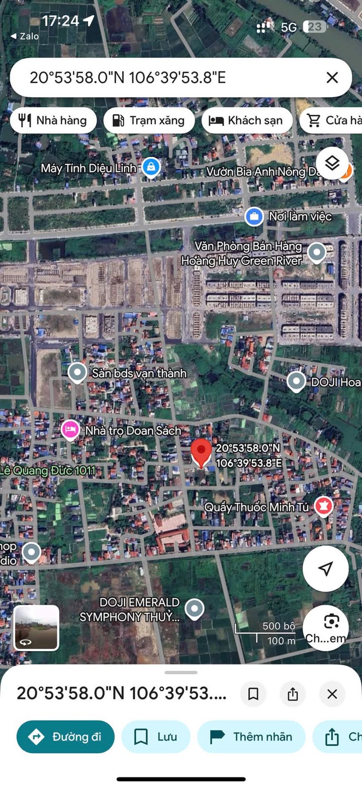 Đất nền Chung cư Huê, Thủy Nguyên, 100m² giá 4.2 tỷ - Vị trí vàng đầu tư!