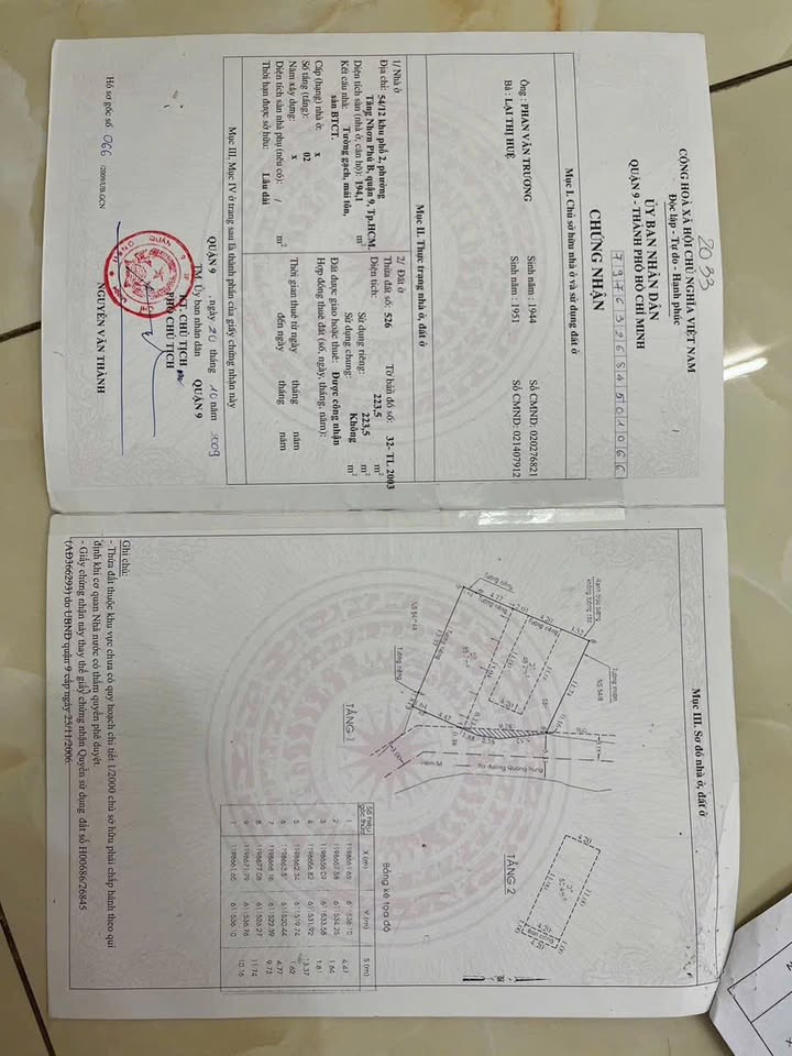 Đất nền xây dựng CHDV tại Quang Trung, Thủ Đức 223m² giá 11 tỷ - Cơ hội đầu tư hấp dẫn!