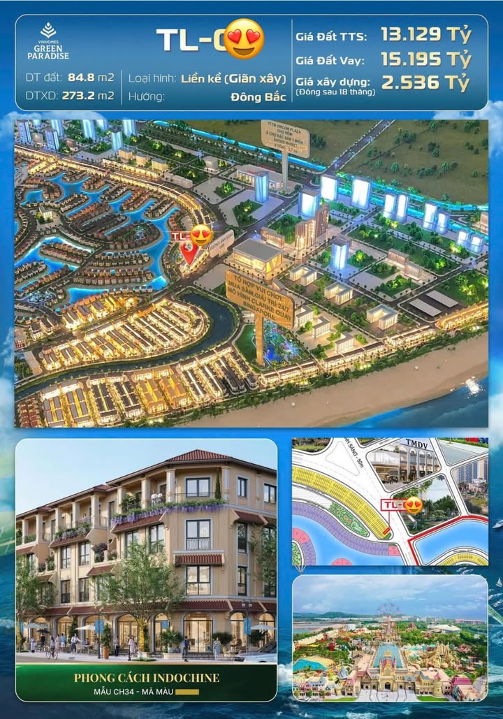 Đất nền Cần Giờ 85m² giá 15 tỷ - Đầu tư sinh lời tuyệt vời!