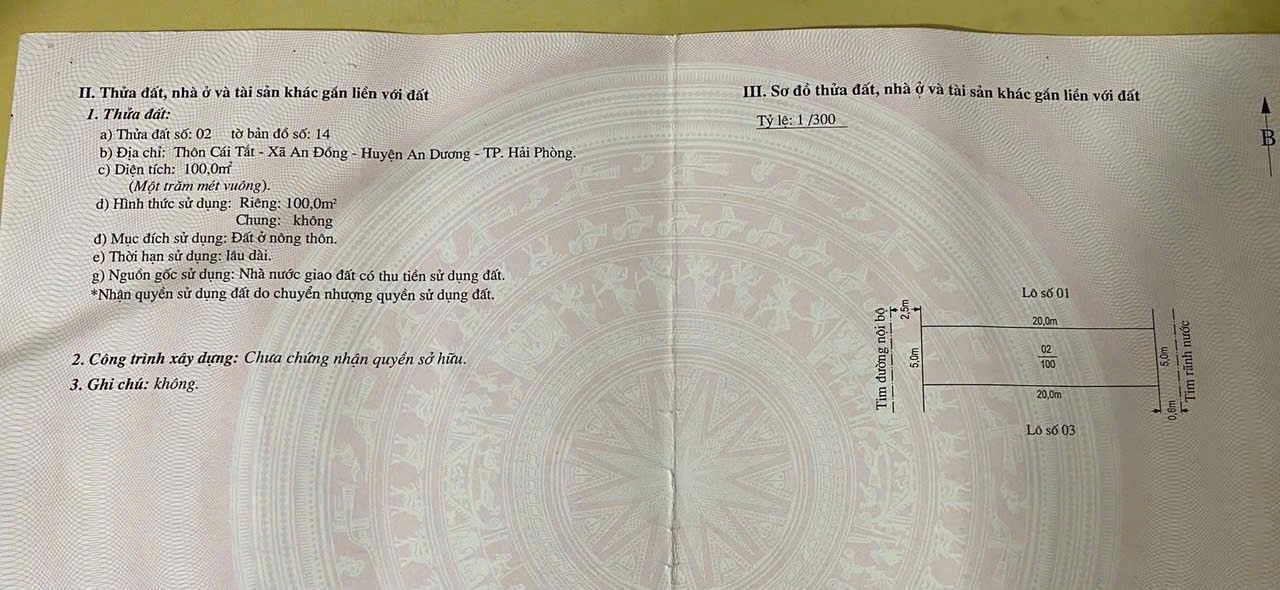 Nhà riêng Ngõ 115 Cái Tắt, An Đồng 100m² giá chỉ 5 tỷ - Đầy đủ tiện ích xung quanh!