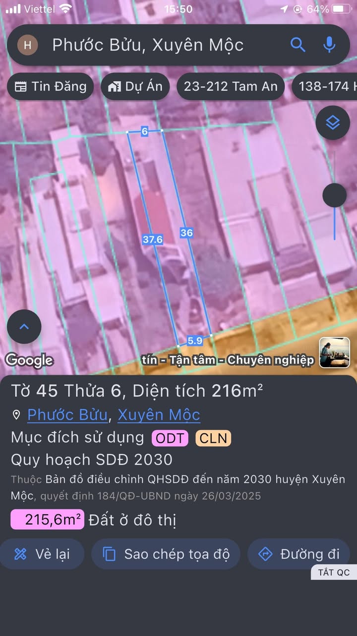 Nhà 1 trệt 1 lầu tại thị trấn Phước Bửu, Bà Rịa - Vũng Tàu 218m² giá 5.8 tỷ - Sẵn sàng vào ở ngay!