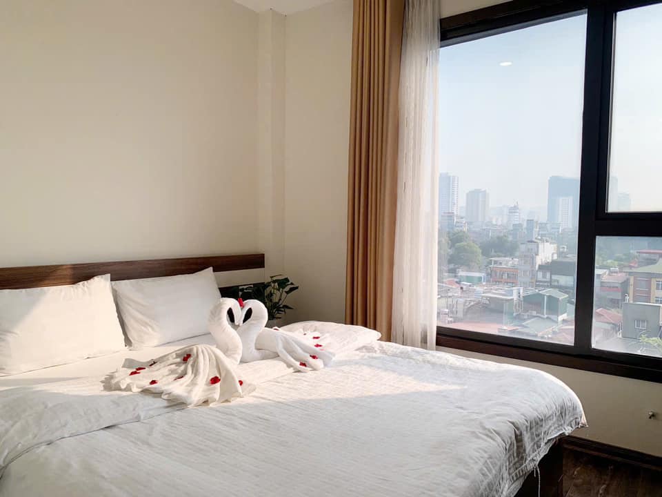 Căn hộ cho thuê Ba Đình 50m² - View thành phố tuyệt đẹp!