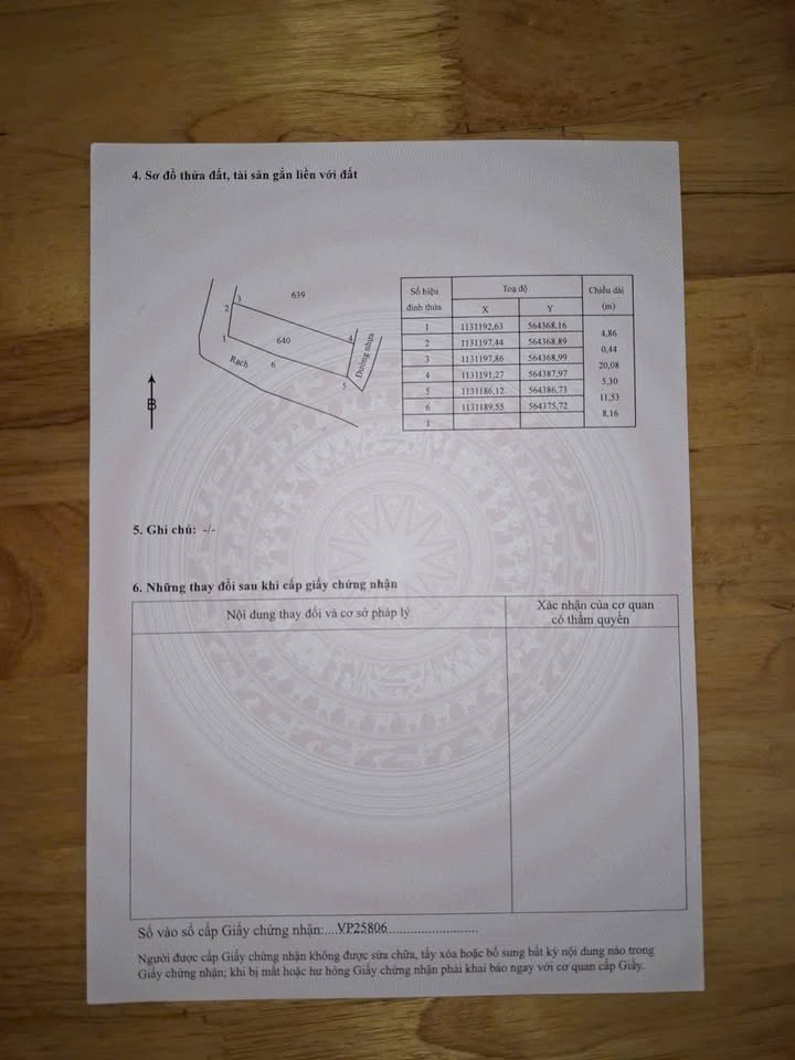 Đất nền Mỹ Phước, Mang Thít 106m² giá chỉ 230 triệu - Đầu tư sinh lời ngay!
