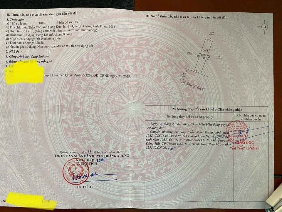 Đất nền Quảng Đức 125m² giá 7xx triệu - Sổ hồng trao tay ngay!