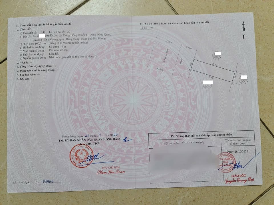 Bán lô đất mặt đường 41m, Hùng Vương 100m² giá chỉ 4,55 tỷ - Đầu tư siêu lợi nhuận!