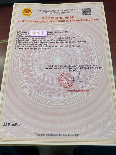 Bán gấp FrontHouse mặt tiền Ngô Văn Sở 91m² giá 5.6 tỷ - Đầu tư sinh lời!