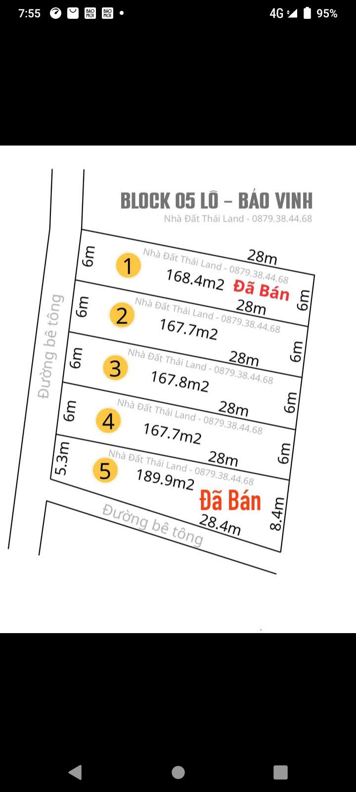 Đất nền Bảo Vinh Long Khánh 168m² giá 680 triệu - Sổ đỏ chính chủ!