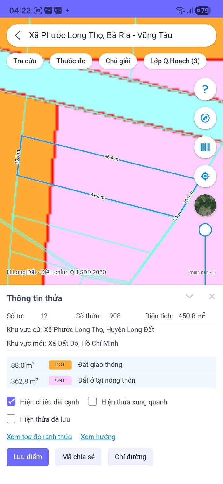 Lô đất xây biệt thự Phước Long Thọ 450m² giá chỉ 2.06 tỷ - Cơ hội đầu tư tuyệt vời!