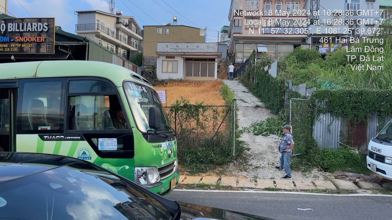 Đất mặt tiền đường Hai Bà Trưng, Đà Lạt 479m² giá chỉ 90 triệu/m² - Cơ hội đầu tư tốt!