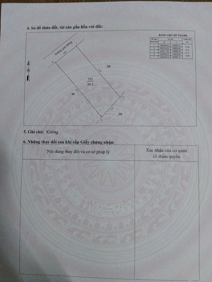 Đất nền chính chủ tại Xóm Đông, Phú Khê, Cẩm Khê - Diện tích 98m² chỉ từ 800 triệu