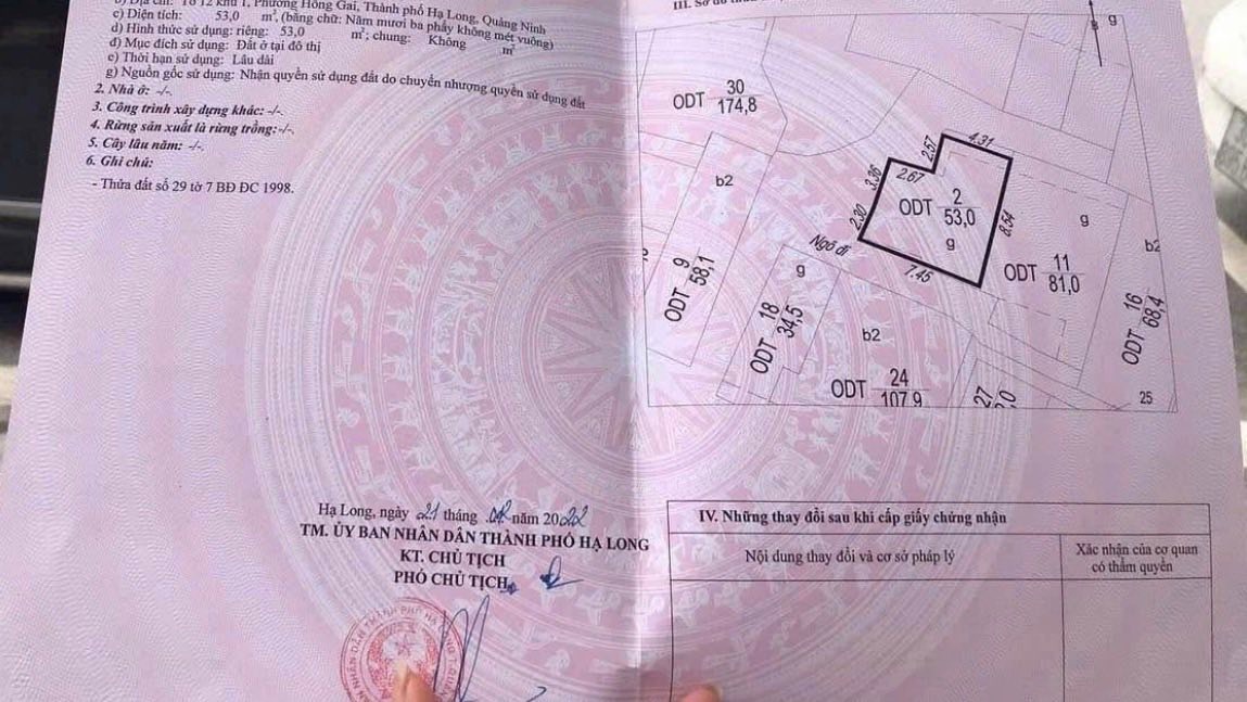 Bán đất tặng nhà cấp 4 tại Hàng Than, Hạ Long 53m² chỉ 1.2 tỷ - Cơ hội đầu tư lý tưởng!