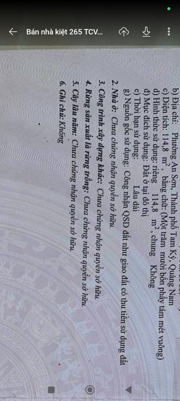 Nhà gác lửng 2 mặt tiền Trần Cao Vân 115m² giá 1 tỷ - Không thể bỏ lỡ!