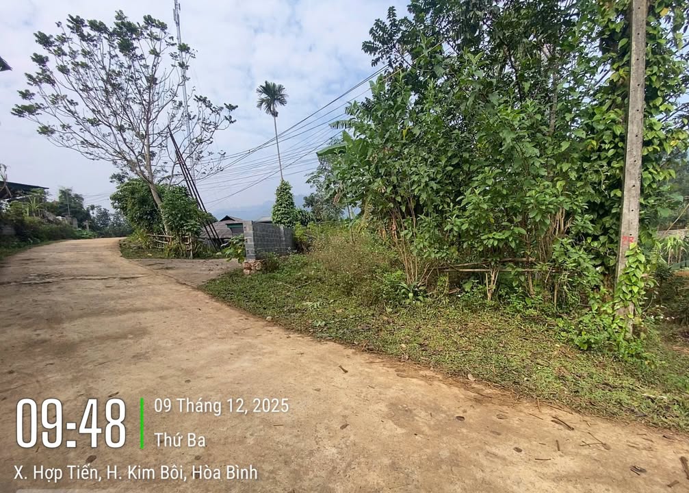 Đất thổ cư Hợp Tiến Kim Bôi 483m² giá 700 triệu - Cơ hội đầu tư tuyệt vời!