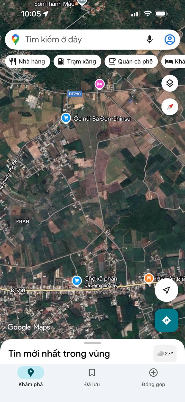 Đất nền Dương Minh Châu 140m² giá chỉ 200 triệu - View núi đẹp tuyệt vời!