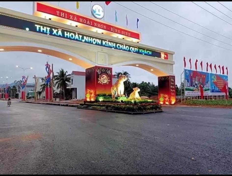 Lô đất thổ cư 100m² tại Bồng Sơn, Hoài Nhơn - Giá chỉ 1.7 tỷ VND