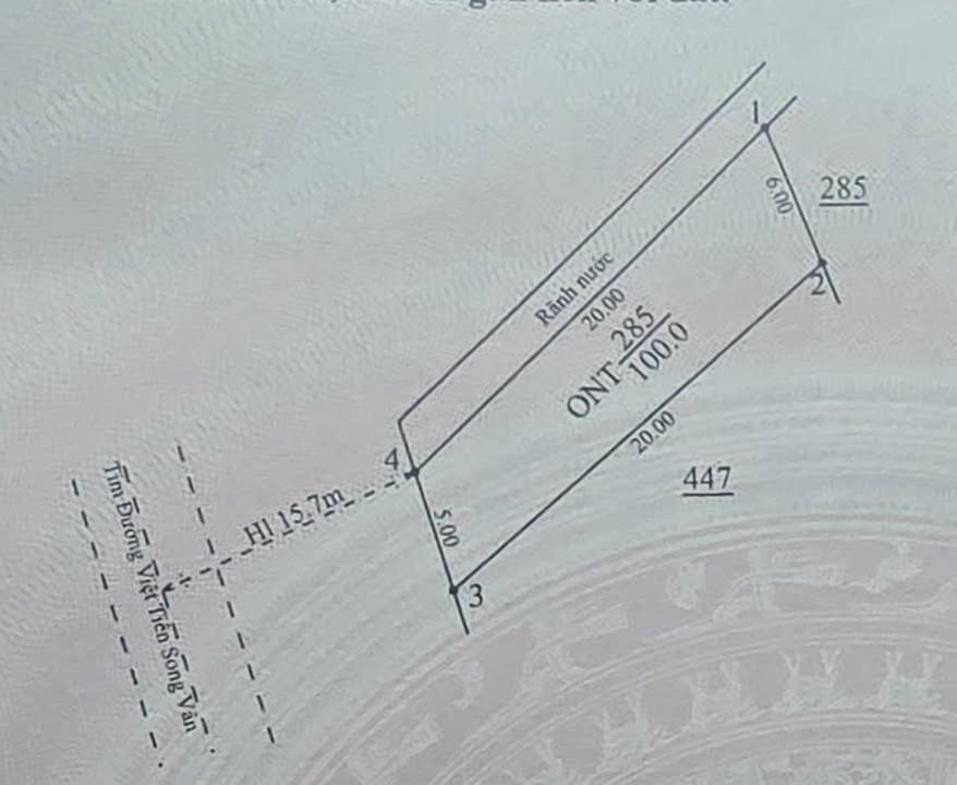 Đất nền Việt Tiến, Bắc Giang 100m² - Vị trí đắc địa cho đầu tư!