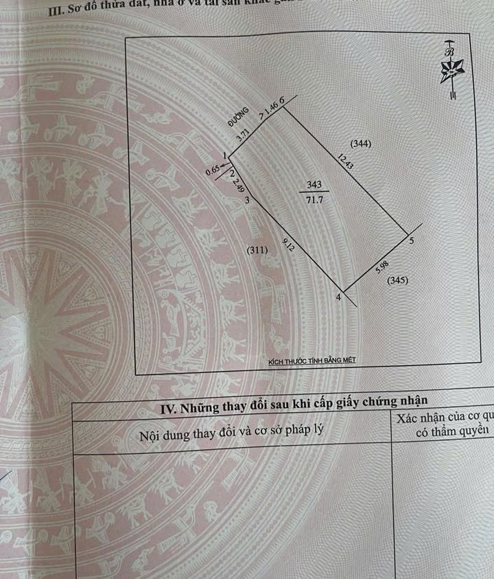 Đất nền phường Hà Huy Tập, Vinh 71.7m² giá 2.9 tỷ - Đường ô tô tránh nhau!