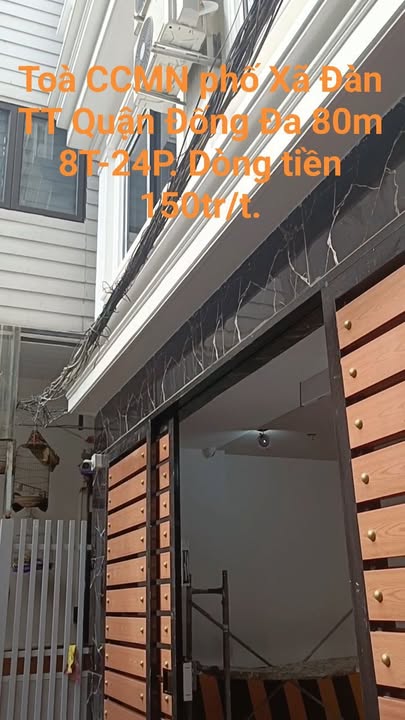 Căn hộ CCMN phố Xã Đàn quận Đống Đa 80m² giá 23.95 tỷ - Dòng tiền ổn định 150 triệu/tháng!