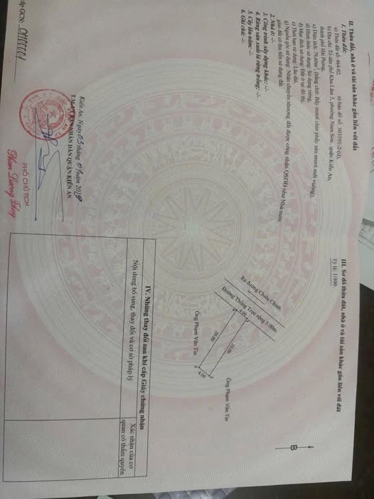 Đất mặt đường Thống Trực, phường Nam Sơn 80m² giá 3.68 tỷ - Đầu tư sinh lời ngay!