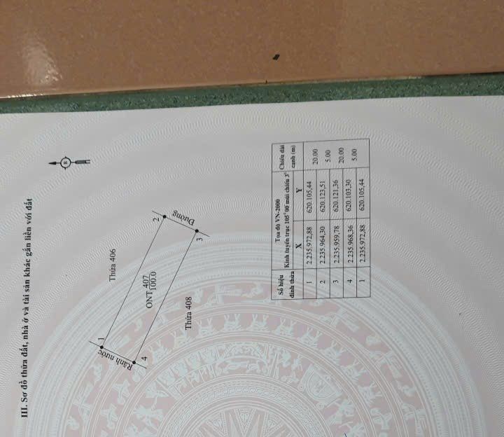 Đất thổ cư 100m² tại Xã Khánh Trung, Yên Khánh - Sổ đỏ chính chủ, giá chỉ 1 tỷ!