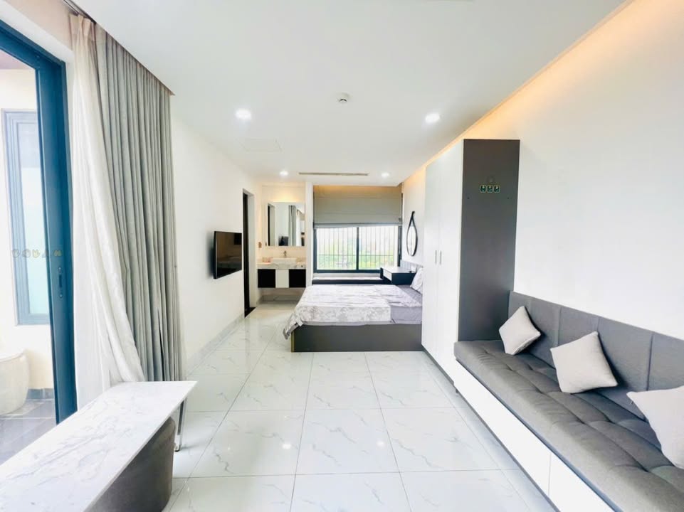 Cho thuê căn hộ studio Khuê Mỹ 7 triệu - Full nội thất, vào ở ngay!