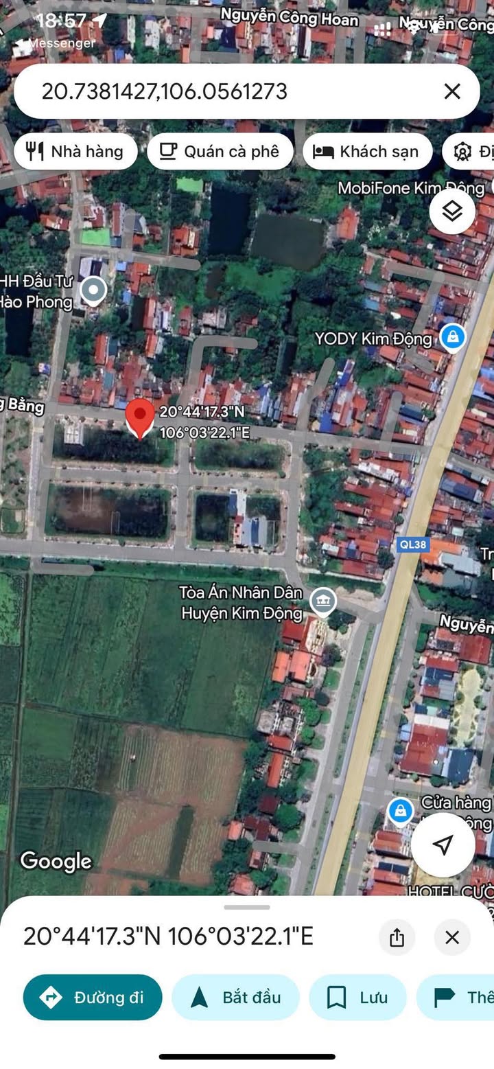 Biệt thự chính chủ tại Lương Bằng, Hưng Yên 121,65m² - Giá chỉ 4 tỷ cực hấp dẫn!