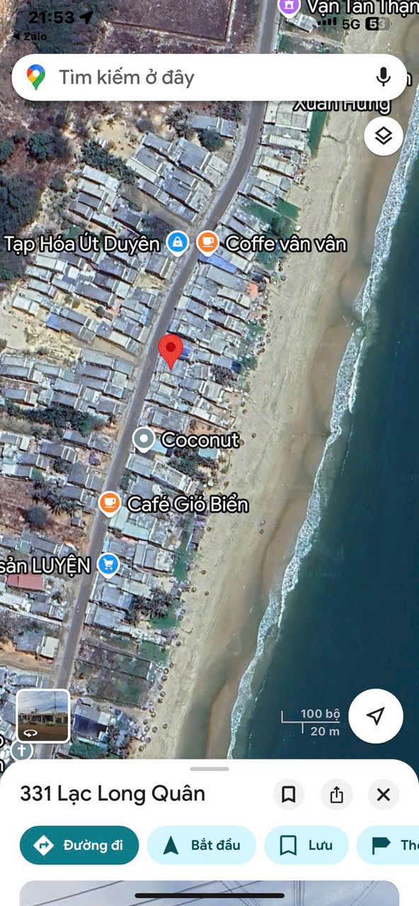 Đất Tiến Thành 227.9m² mặt tiền Lạc Long Quân - Kinh doanh homestay lý tưởng!