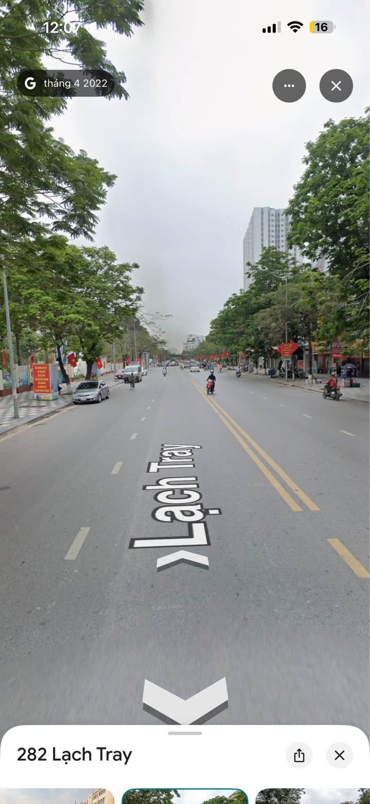 Nhà phố lô góc Lạch Tray 59m² giá 18 tỷ - Đầu tư sinh lời tuyệt vời!