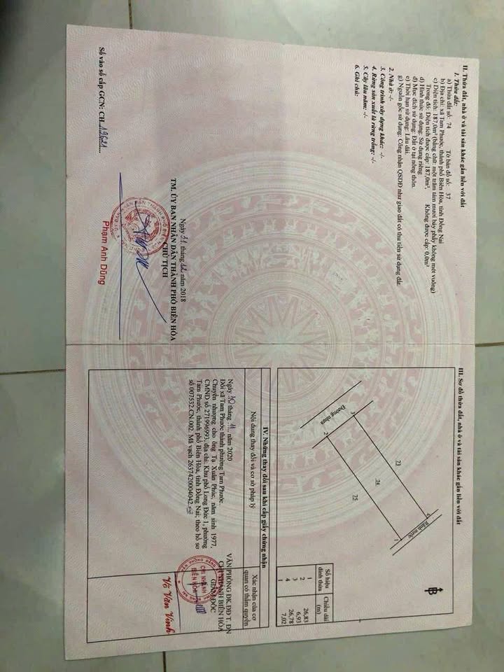 Đất thổ cư 100% 182m² tại Tam Phước, Long Thành - Đầu tư sinh lời với ki-ốt cho thuê