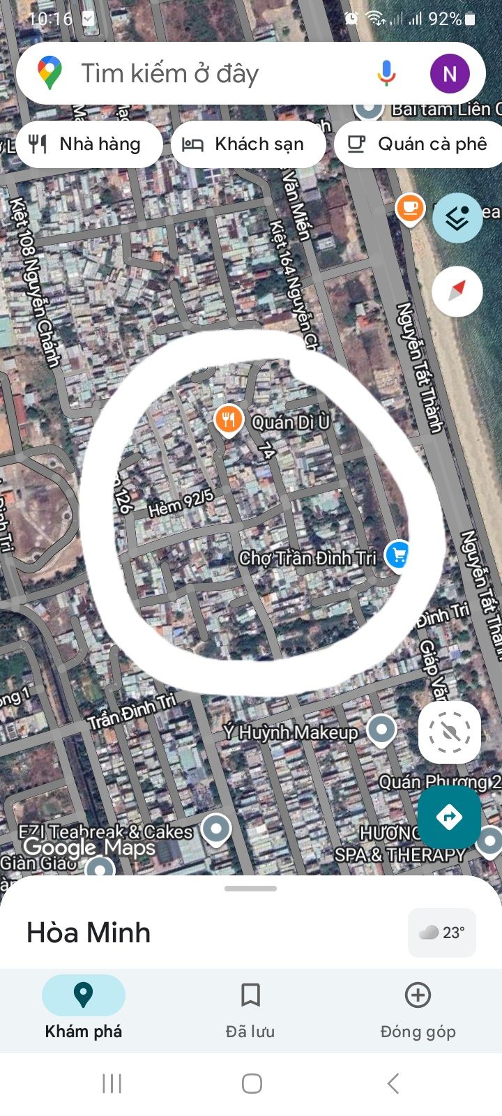 Bán đất kiệt Trần Đình Tri, Hòa Minh, Đà Nẵng 90m² - Gần biển, chợ, trường học!