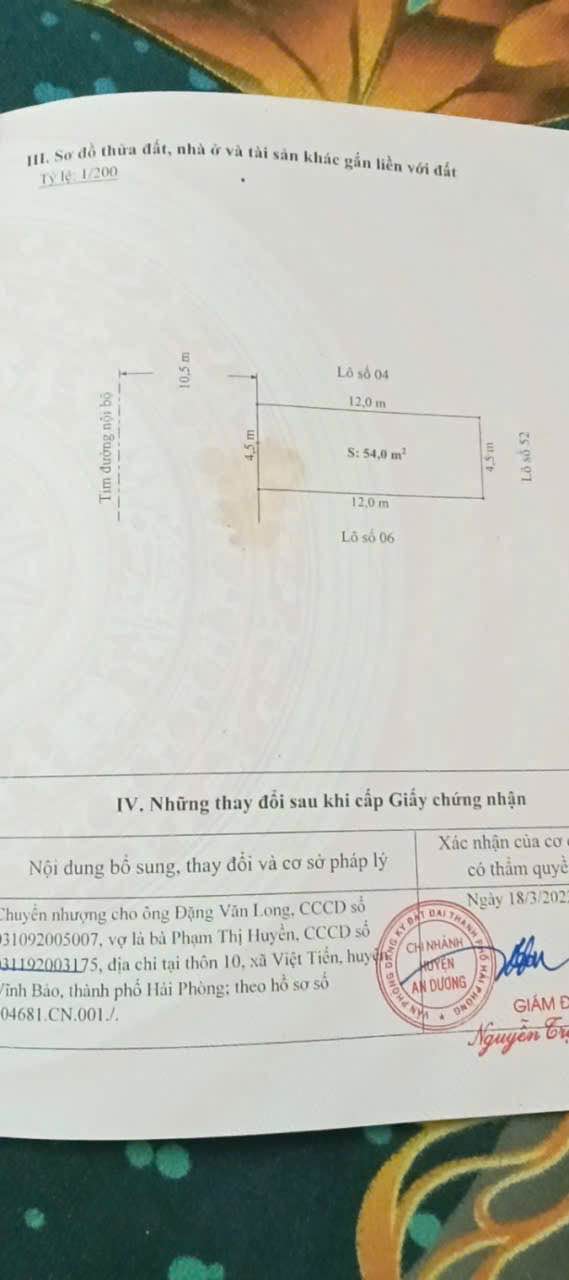 Đất nền An Hải 54m² giá 3.5 tỷ - Tiềm năng tăng giá cực mạnh!