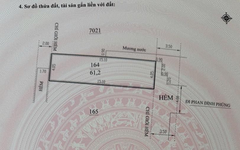 Đất nền tại trung tâm Đà Lạt 61,2m² giá 3,6 tỷ - Cơ hội đầu tư hiếm có!