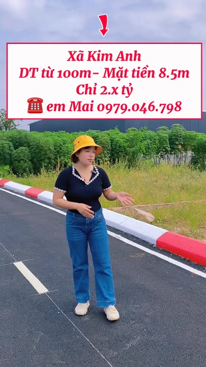 Đất nền Kim Anh - 100m² chỉ 200 triệu - Đường ô tô vào tận nơi!