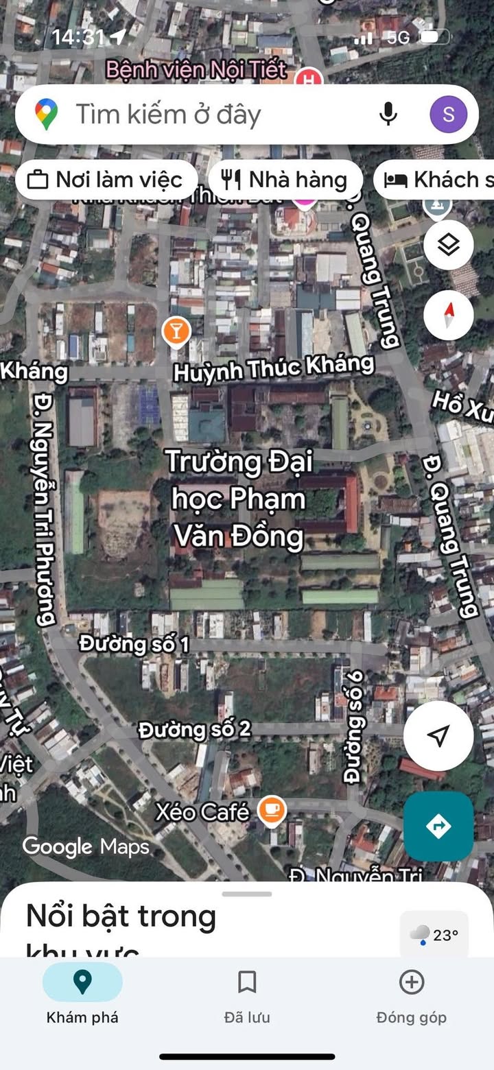 Đất nền KDC Phước Thạnh, Quảng Ngãi - 250m² giá 4.9 tỷ, cơ hội đầu tư hấp dẫn!