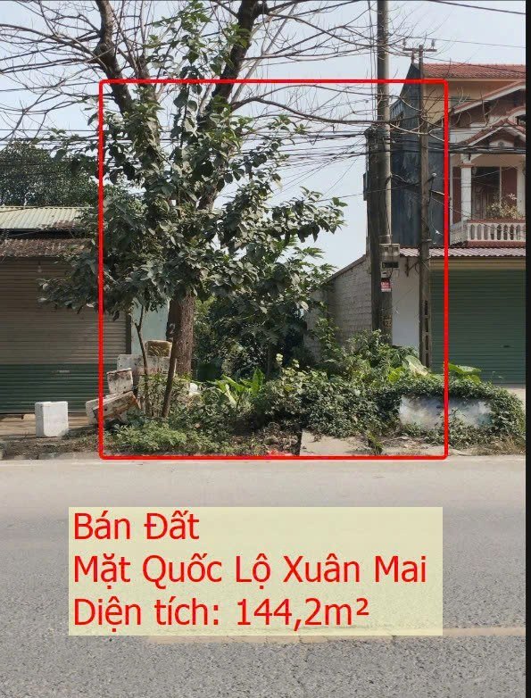Đất Mặt Tiền Đường Quốc Lộ 21A Xuân Mai 144m² giá 4.5 tỷ - Đầu tư sinh lời ngay!