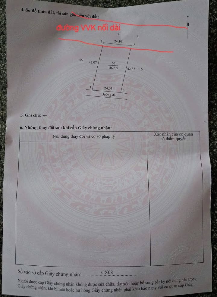 Đất mặt tiền đường Võ Văn Kiệt, Vĩnh Long 3.4 công - Giá chỉ 2.6 tỷ