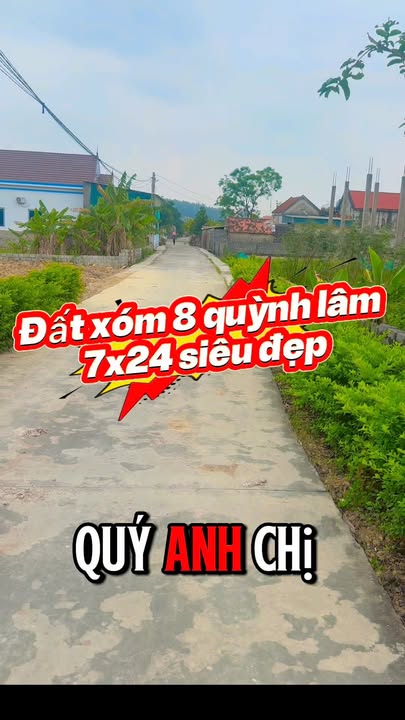 Đất nền 168m² khu phố 8, phường Quỳnh Lâm, giá 700 triệu - Đầu tư sinh lời ngay!